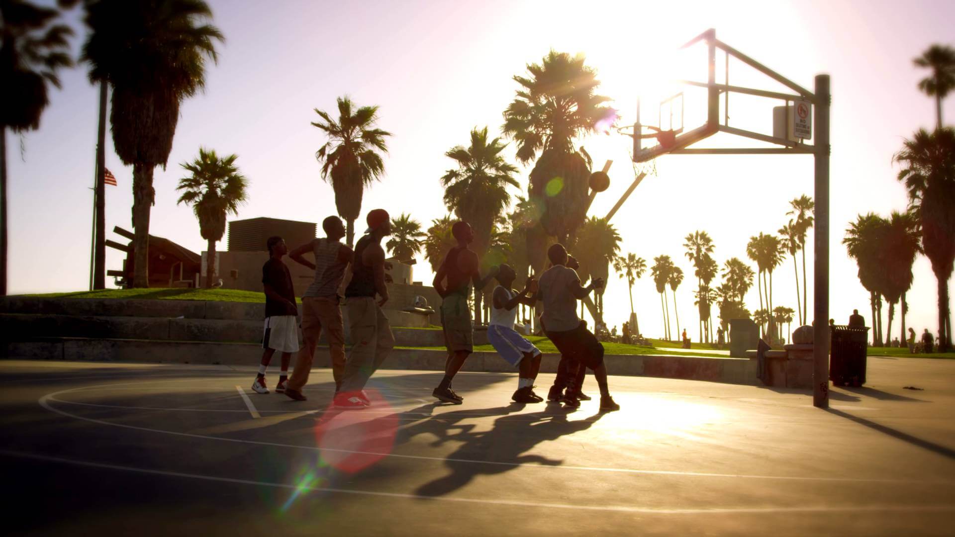 venice beach in usa LA sport